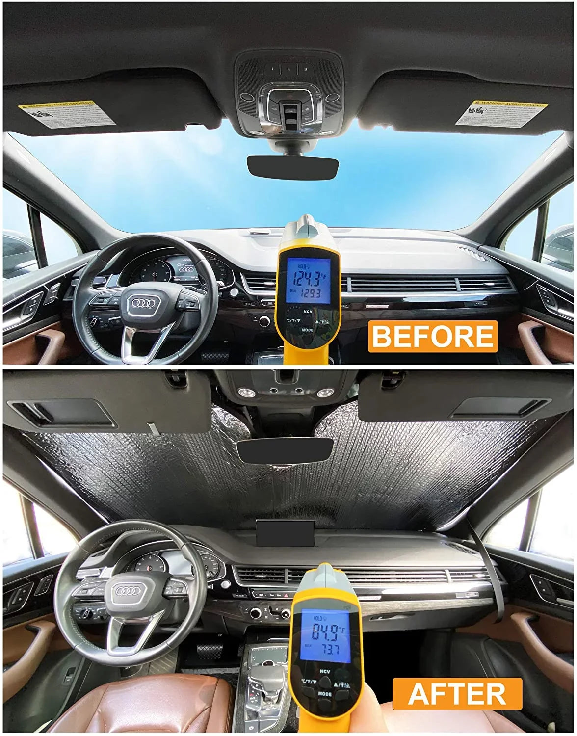 2019-2024 BMW Sunshade SUV Front X4 for Windshield