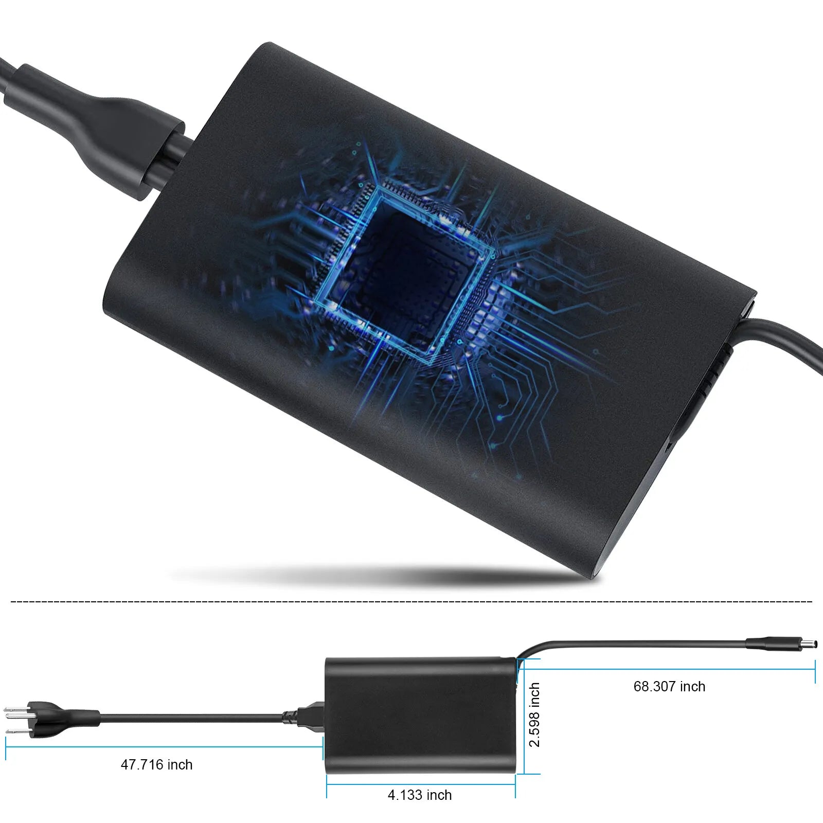 Charger AC for XPS Laptop US 9350 9360 9343 Dell 9333 13 Adapter LA45NM121 65W