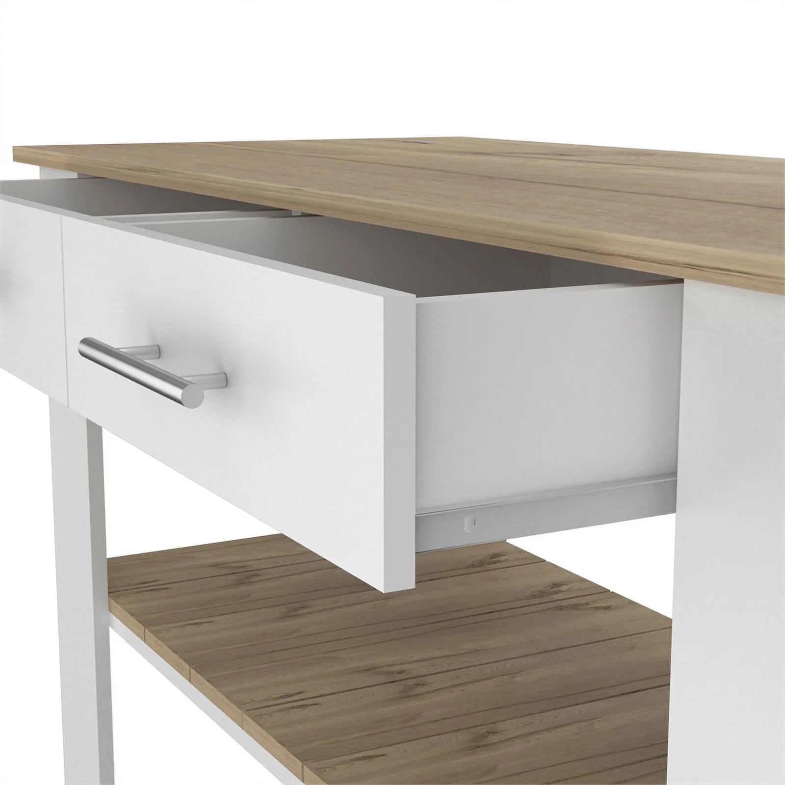 with Utility Kitchen Home 2-Piece Wood Sink Set Island and Square
