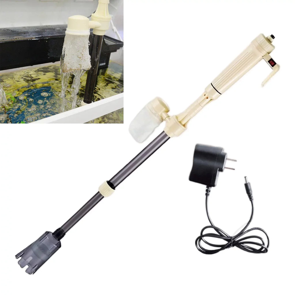 Water Filter, and for Vacuum Large Gravel Medium Aquarium Aquarium Automatic Tanks Electric Gravel Cleaner, Cleaner Cleaner