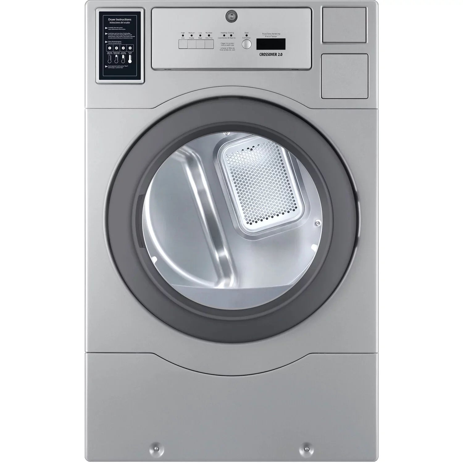 Dryer Controls Crossover Top Electric with Coin-Operated 2.0 Crossover