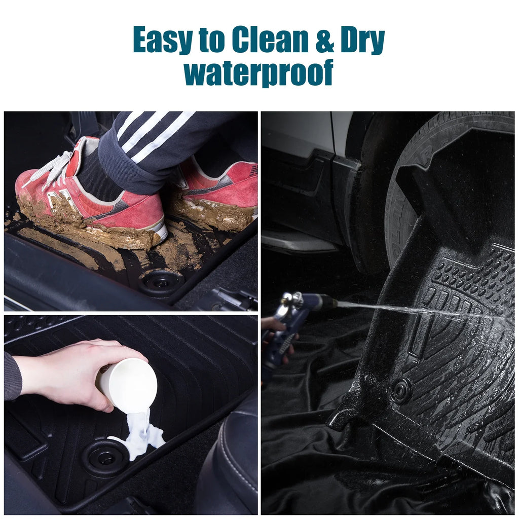 Center Console Mats,Bucket Bucket Dazzduo Telluride Telluride Floor Telluride Floor Kia Floor 2020-2023 Car moobody