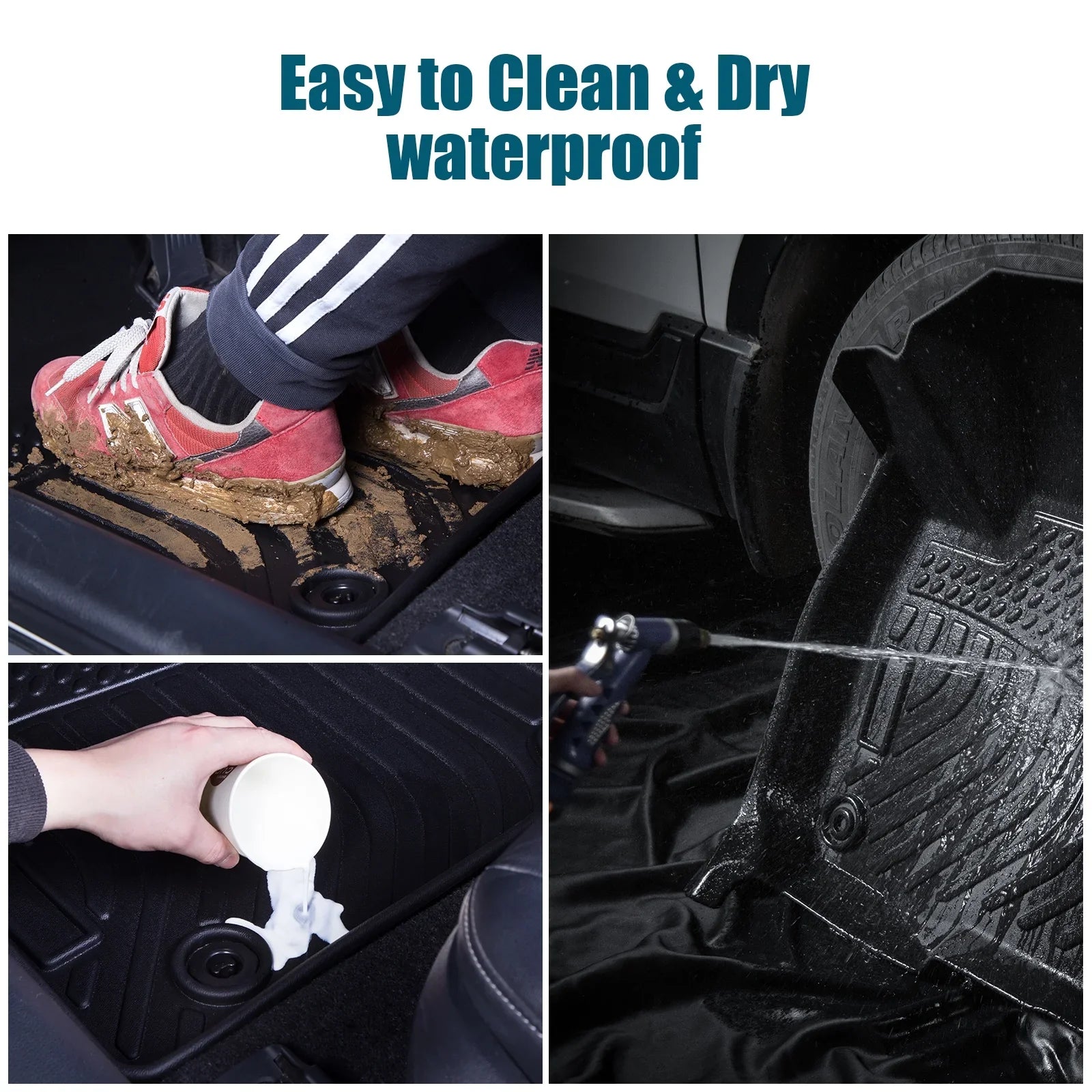 Center Console Mats,Bucket Bucket Dazzduo Telluride Telluride Floor Telluride Floor Kia Floor 2020-2023 Car moobody