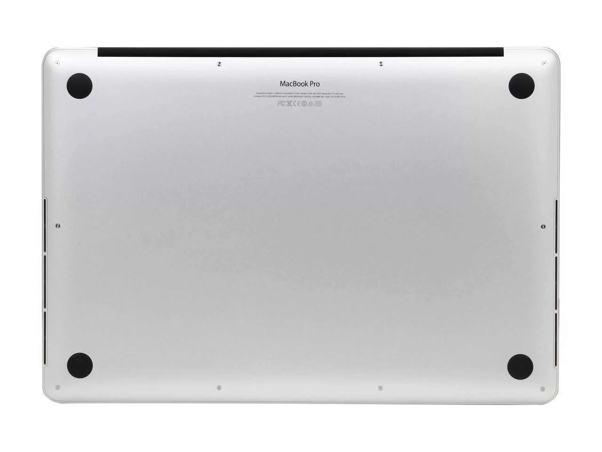 (15inch, 2015 I7 Pro RAM, (Refurbished) intel MacBook Silver SSD) 256GB Apple with 16GB Restored