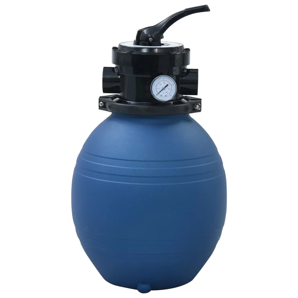 11.8" OWSOO Blue Sand 4 with Valve Pool Filter Position