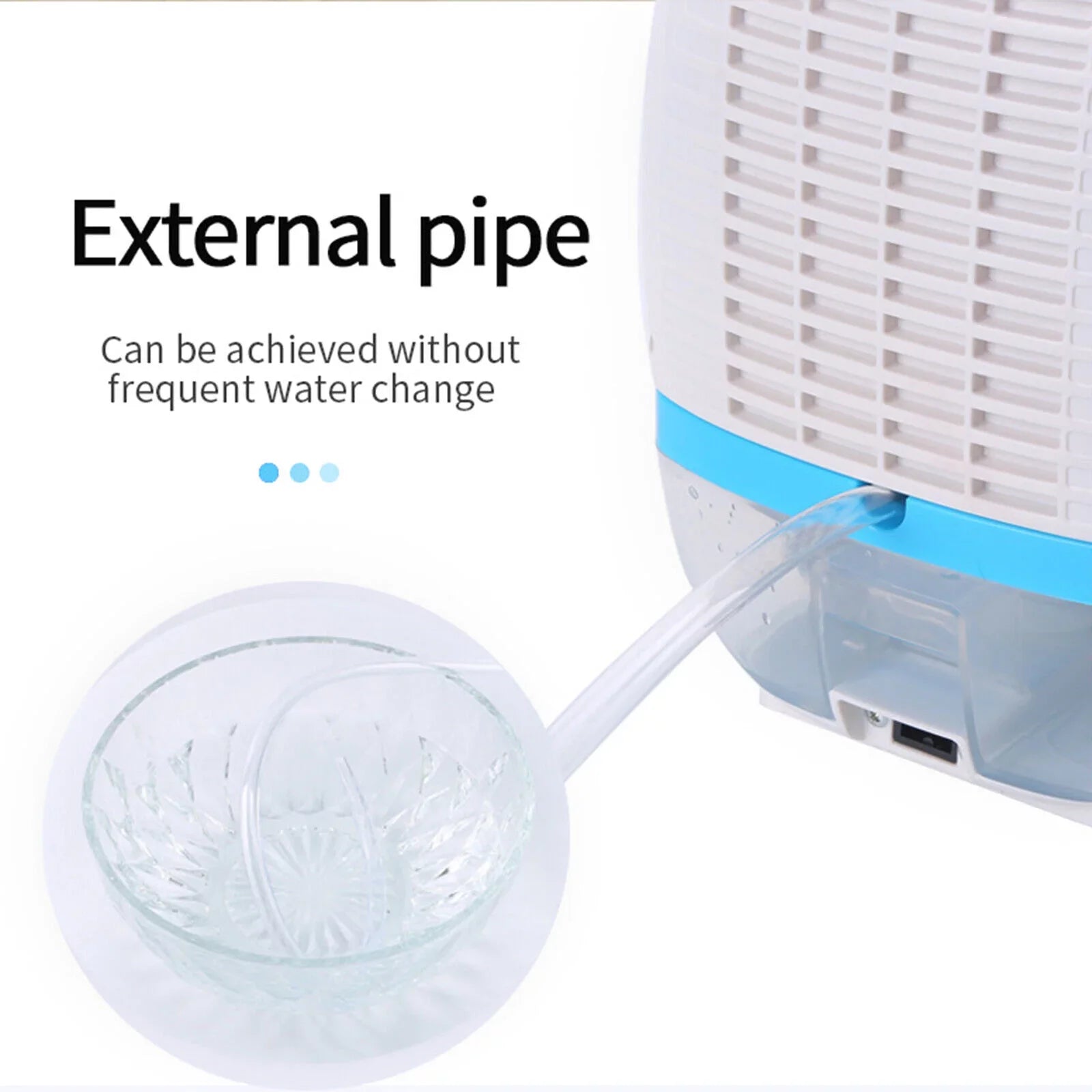 Air Dehumidifier Bedroom Dryer Remote Home Moisture Control Damp Free 500ml Mini