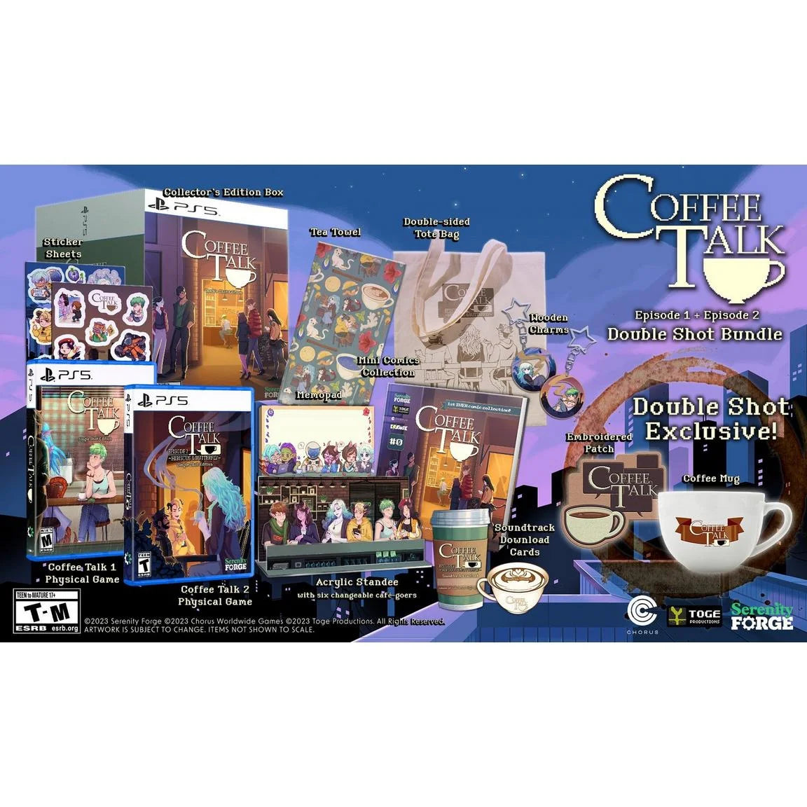 Episode Talk Bundle, Shot + Double 5 Coffee Episode 2: 1 PlayStation