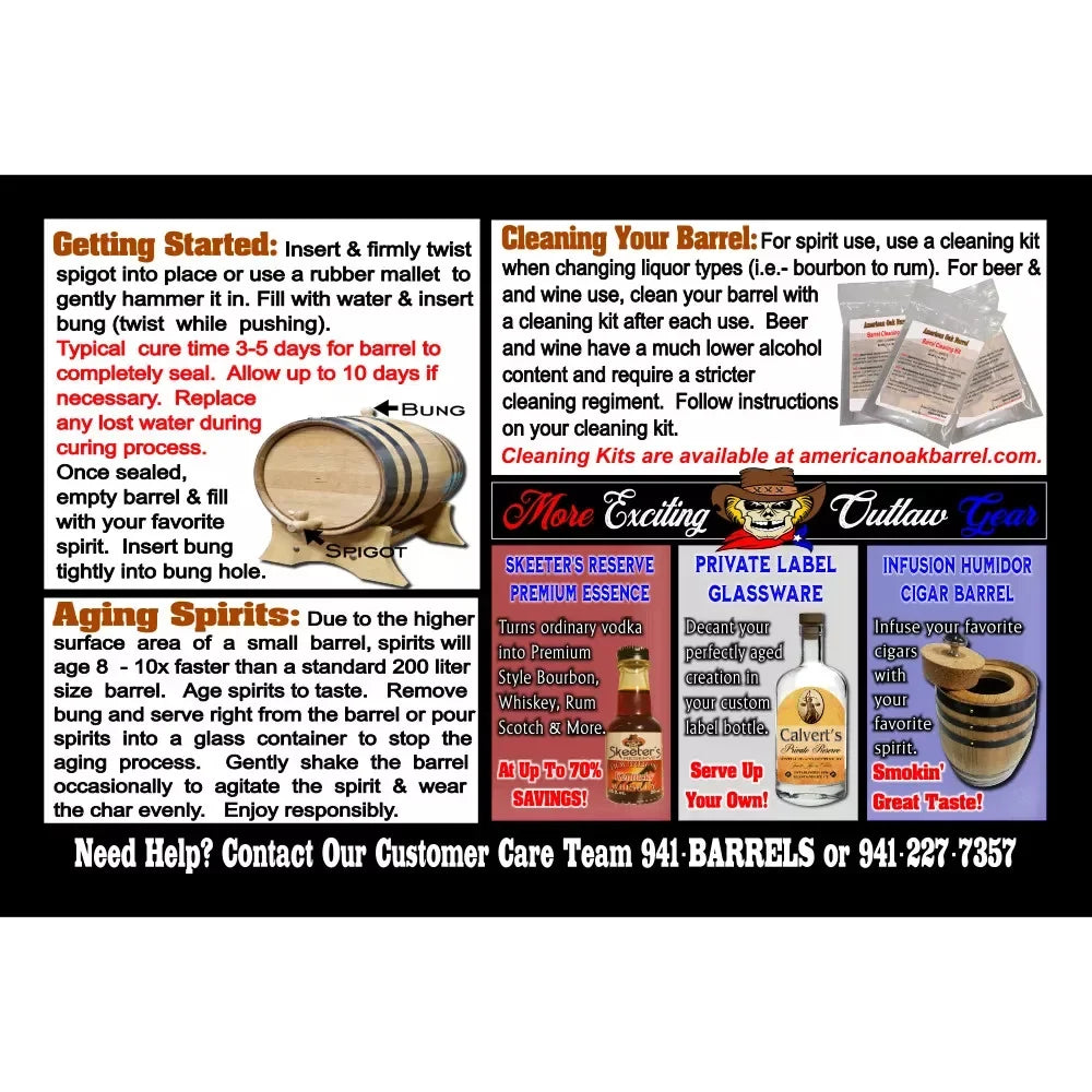 '- Brandy Oak American Aged (106) Brandy Personalized Barrel Barrel Aging