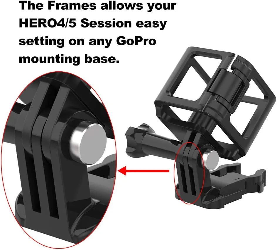 Case Session, Hero GoPro Shell for Session, Upgrade 4 Mount Mount Housing Hero Holder Housing Frame 5 Protective Frame