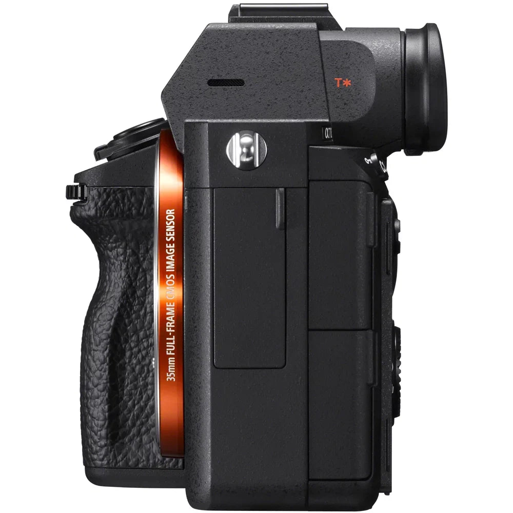 Memory a7III Accessory Bundle 24.2MP Frame Sony Body a7III Camera & Lens Full Interchangeable Mirrorless Flash 64GB +