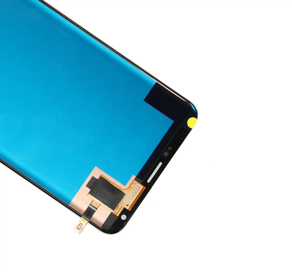 / V30 OLED (Refurbished) Without / V35 Compatible ThinQ / Black) LG For Replacement Frame Assembly Plus V30 (Aurora V30S