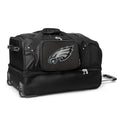Drop Bottom 2-Wheel Eagles Black Rolling Philadelphia 27'' MOJO Duffel Bag