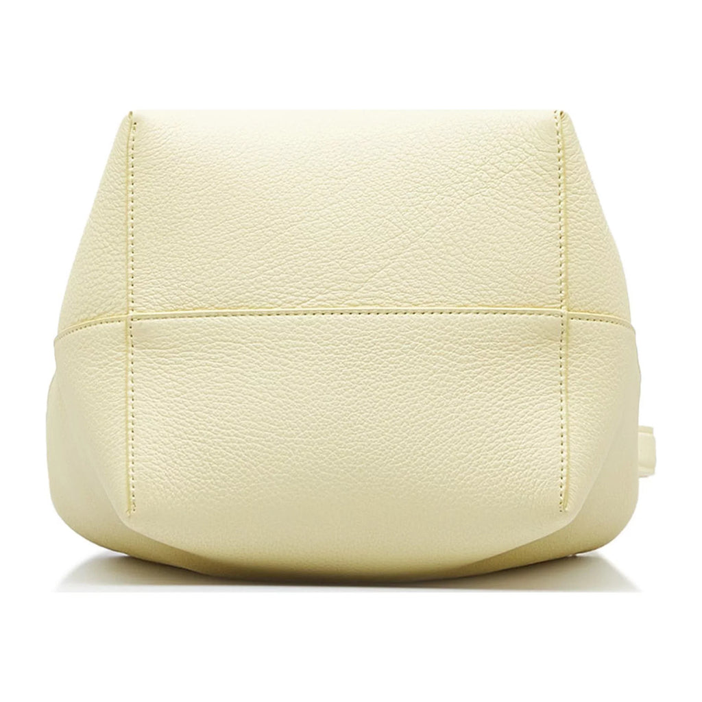Park Pre-Owned The Tote Unisex Leather Row (Like New) N/S Authenticated Yellow Bag Tote Calf Medium