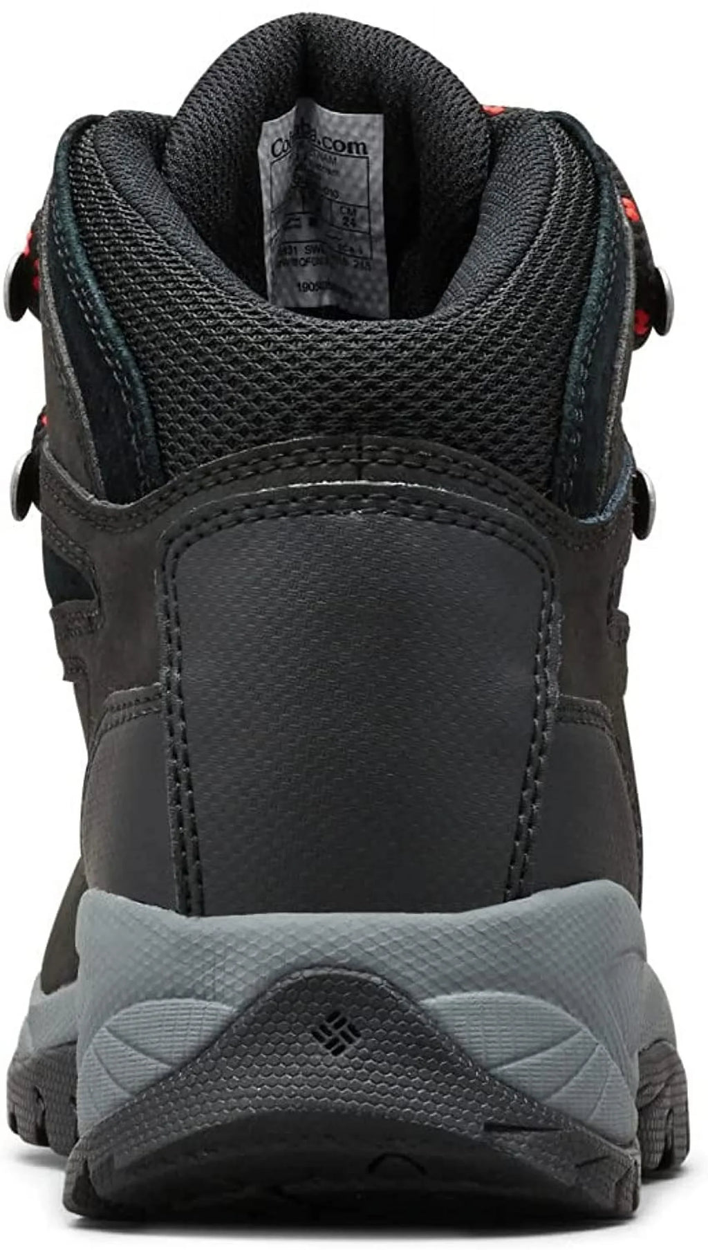 Boot Womens Wide Ridge 10 Columbia Black/Poppy Newton Red Plus
