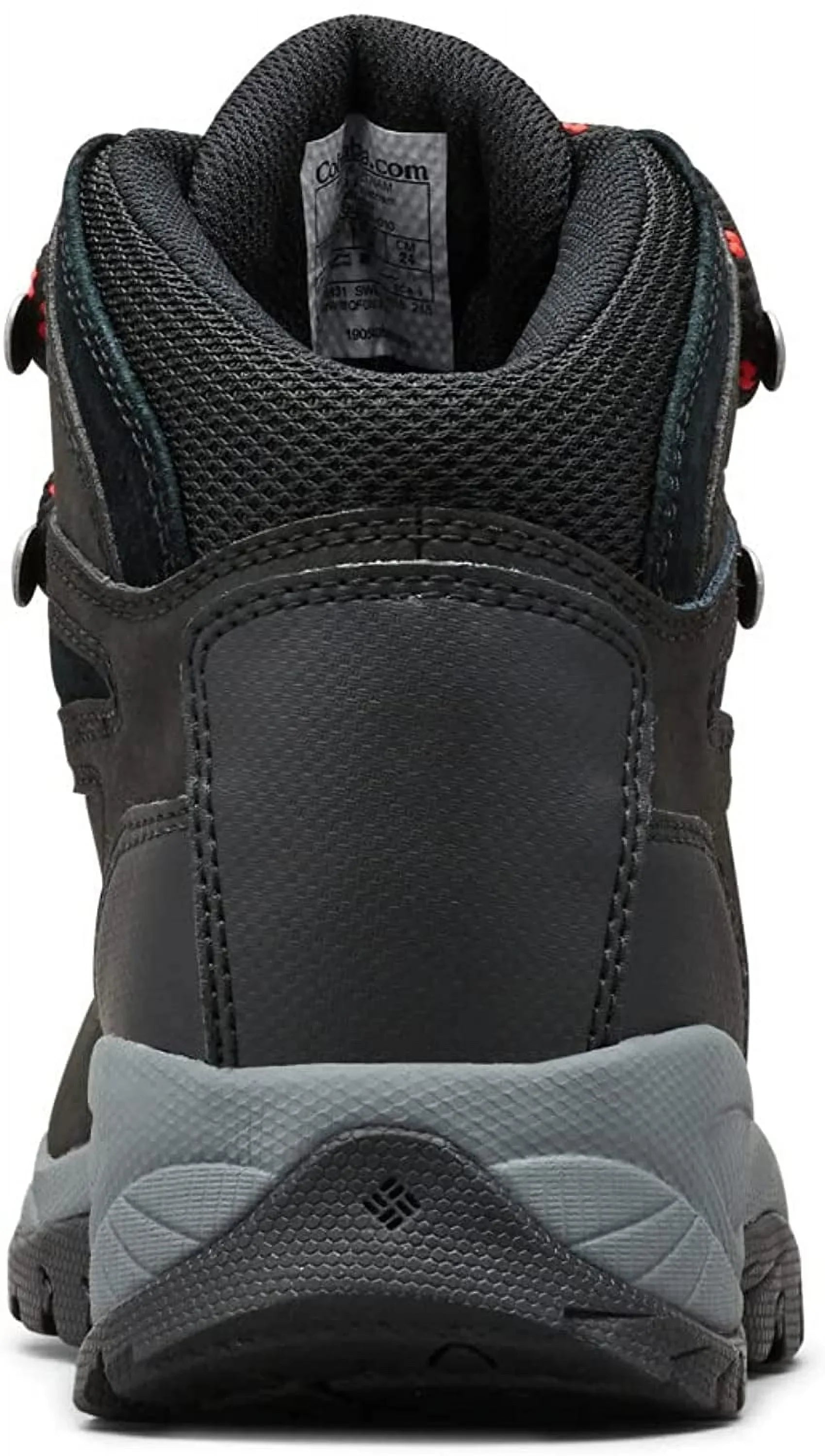 Boot Womens Wide Ridge 10 Columbia Black/Poppy Newton Red Plus