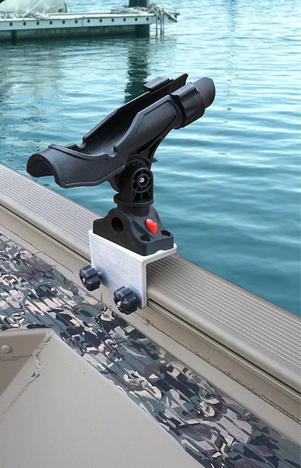 /90 Boat Track Sport Power Rod Lock for Versatrack System degree BroCraft Lund Holder Tracker
