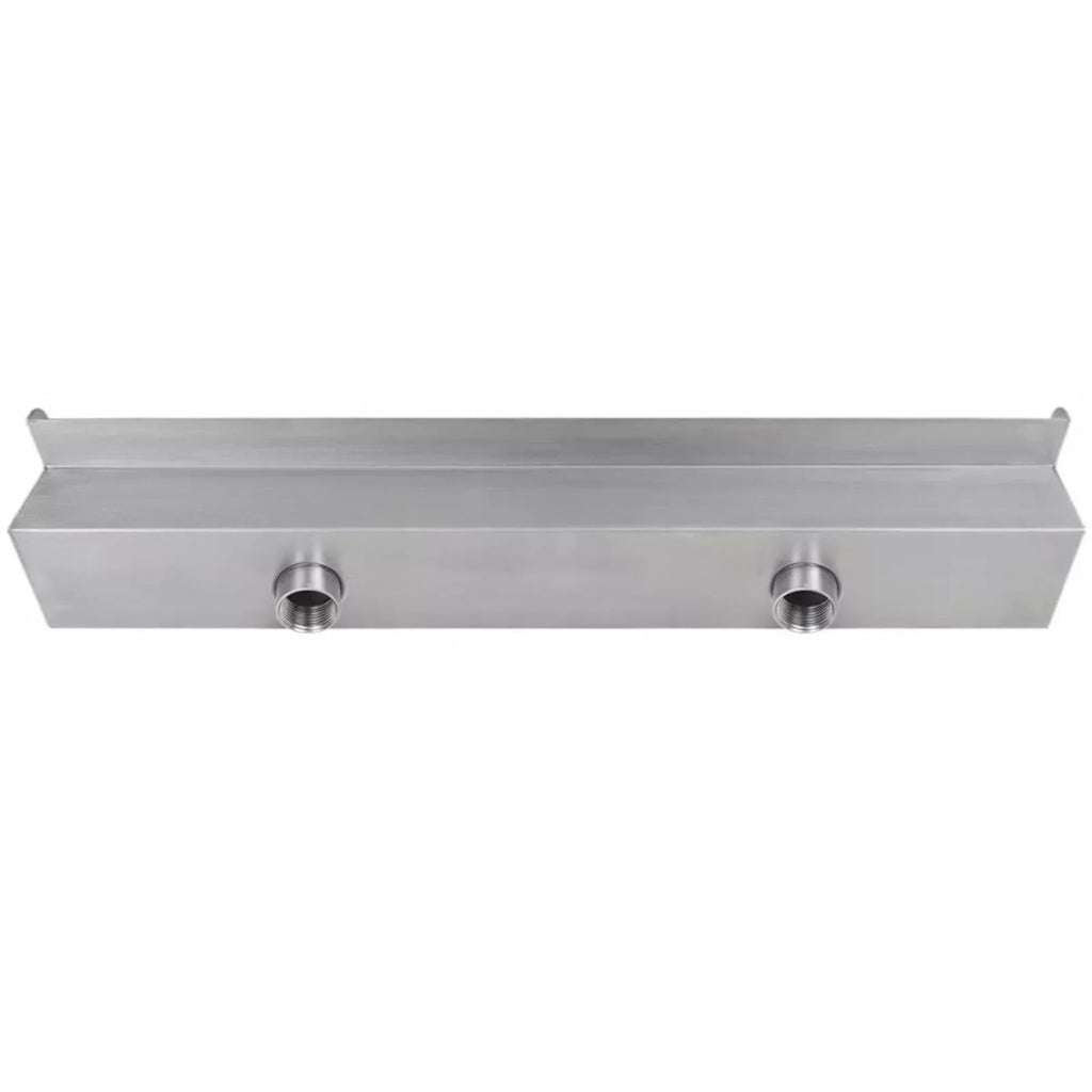 Pool 3.1 23.6 Dcenta 4.5 Water x Garden Spillway x Inches Descent Fountain x Pool Waterfall x Steel Fountain Stainless Spa H) Feature D (W