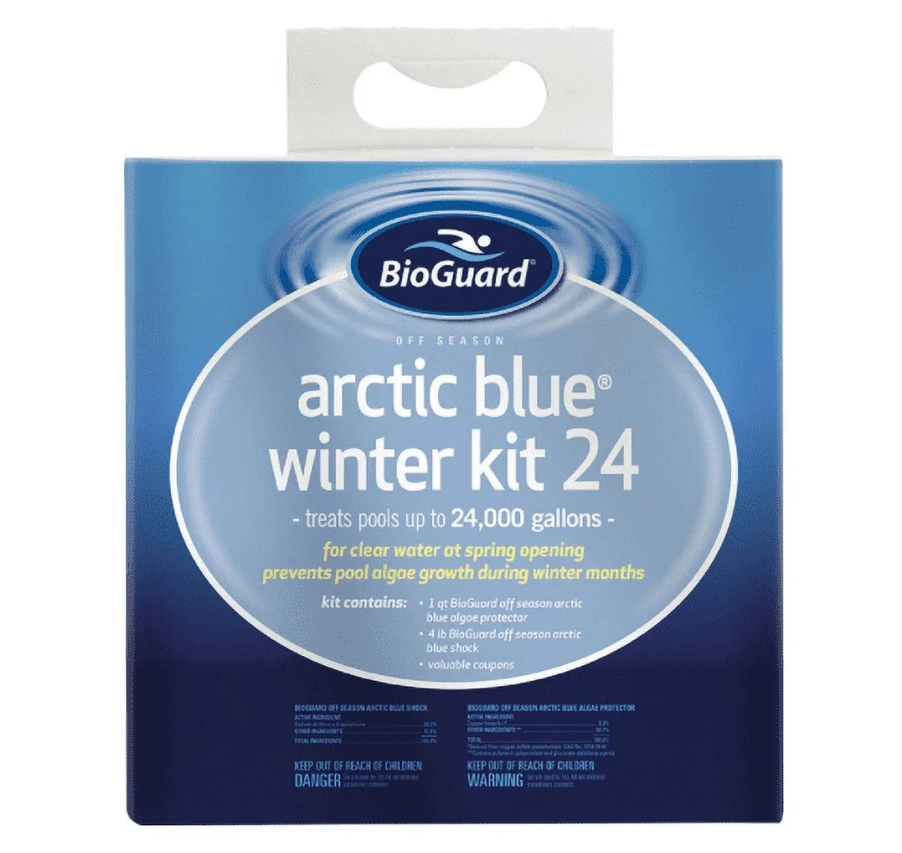 24k bioguard to blue up arctic - winter closing gallons kit