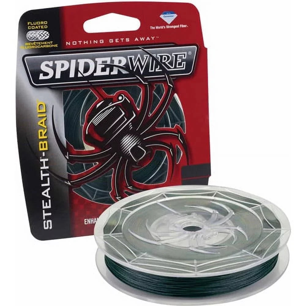 Stealth? Green, 29.4kg 65lb Superline, Fishing SpiderWire Moss Line |
