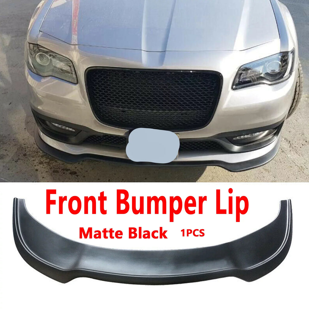 Bumper 2015-2022 Lower Black Lip Front for Sedan 300 SRT Chrysler NINTE Matte