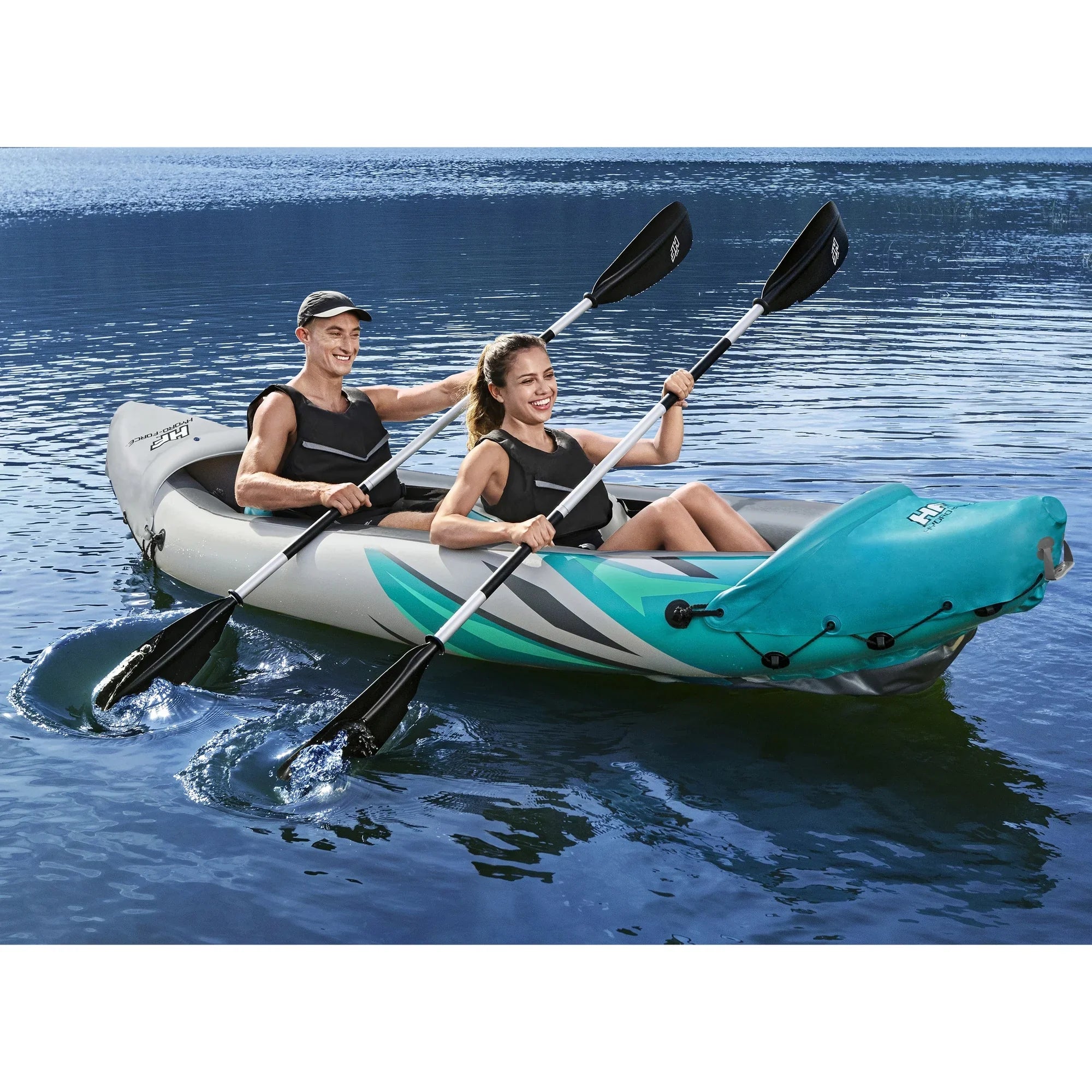 Hydro-Force Raft Set Voyager X4 Inflatable 11'6"