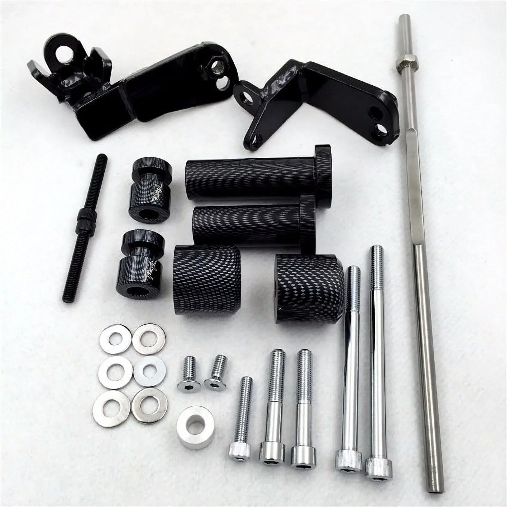 HTT-MOTOR Frame Suzuki 99-07 GSX Slider GSXR1300 Spools Hayabusa Swingarm 1300R Carbon for
