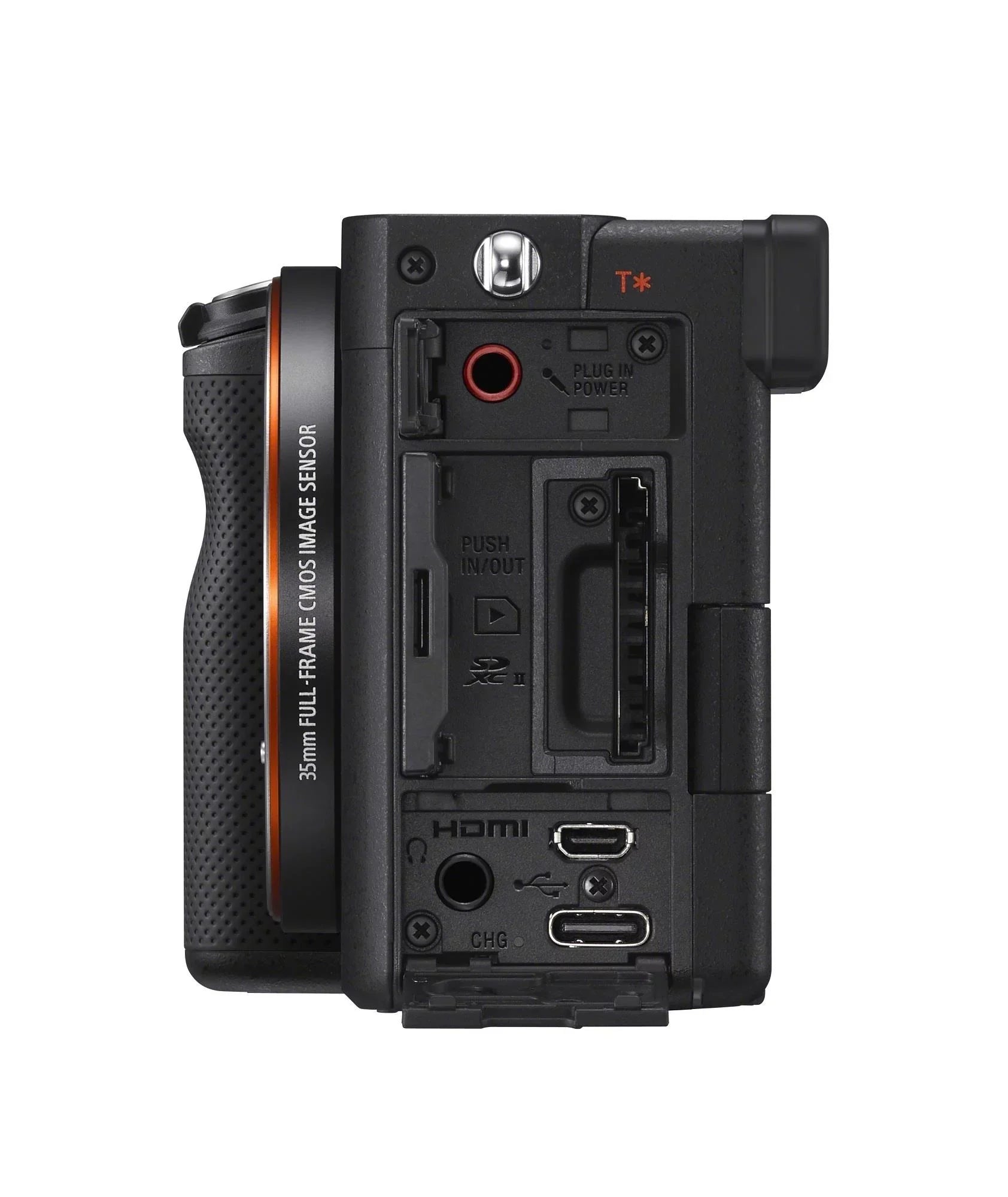 Full-Frame Camera (Black) a7C Alpha Compact Mirrorless Body Bundle Sony