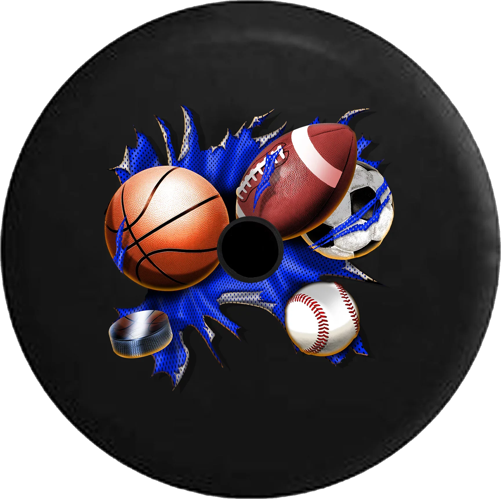 JL Basketball Camera Football Cover Ripping Hockey Wrangler Tire Thru Soccer Backup for RV Sports 2018 Jeep Spare Balls Baseball Inch 33 2019