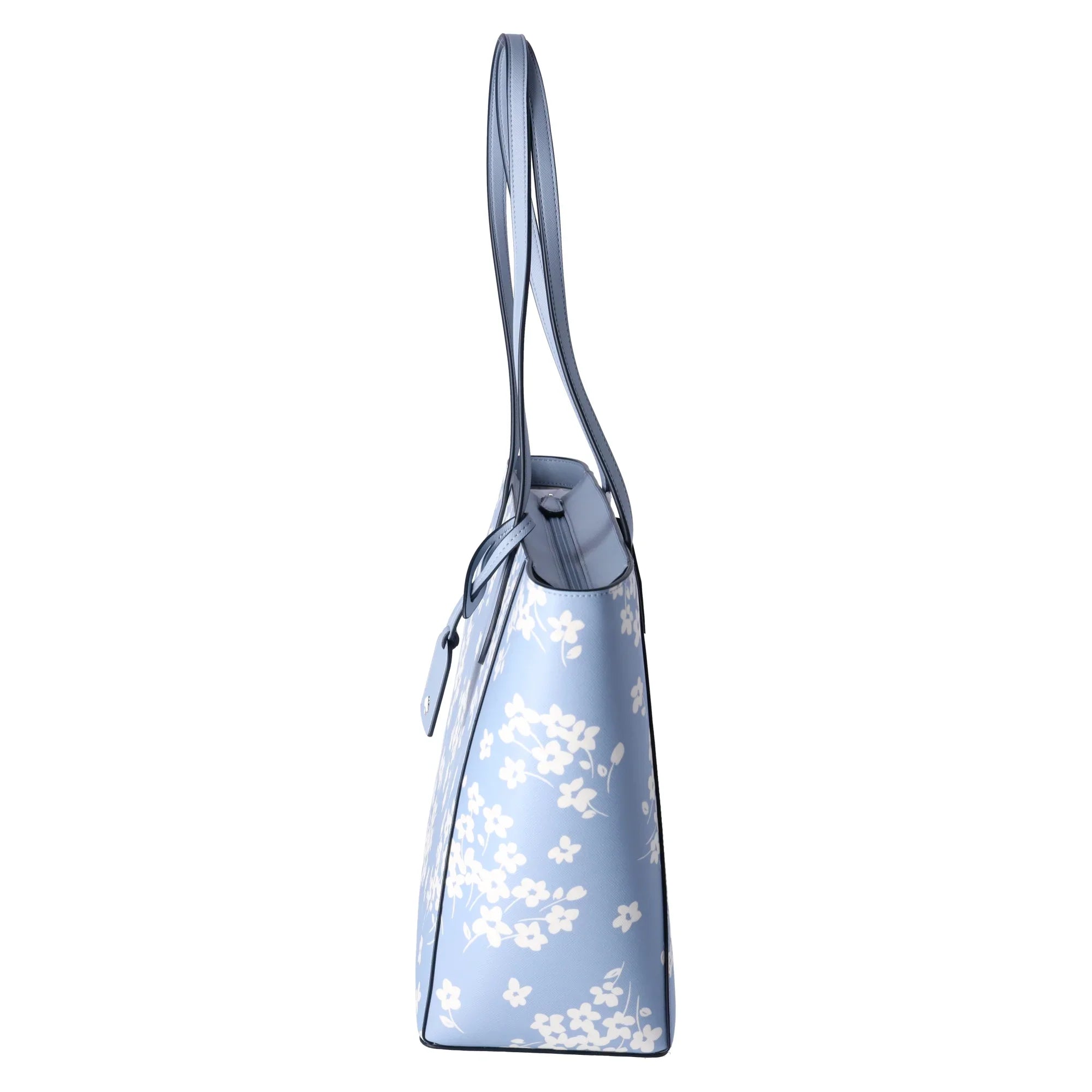 Seet Kate New Bag Flora Shoulder Tote Dana Spade Work Purse Muted York Blue