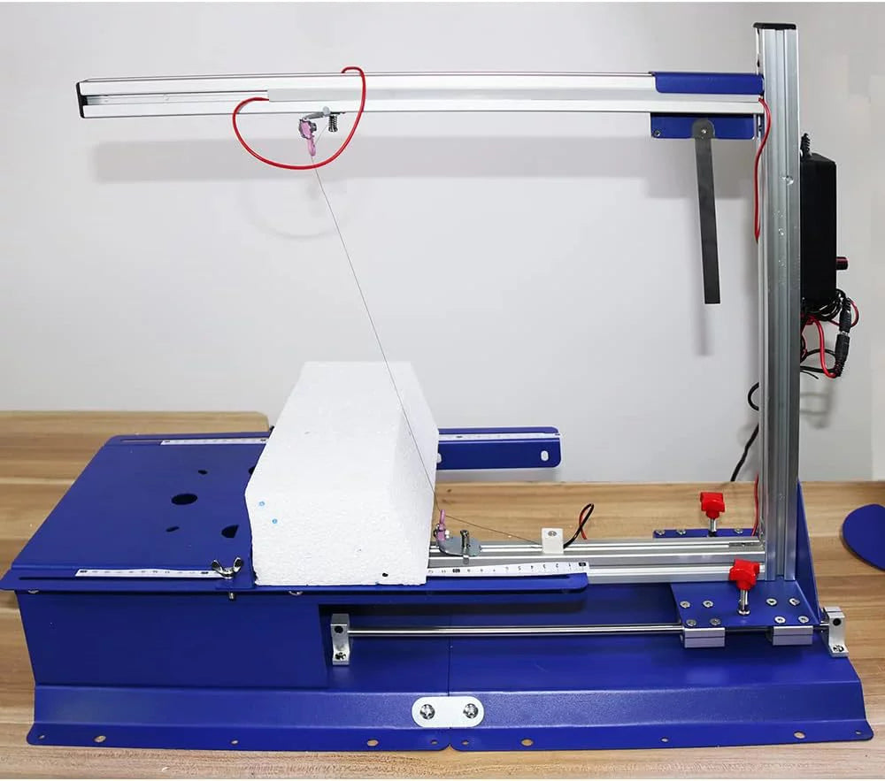 Electric Hotwire PreAsion Tabletop Molti-functional Cutter Machine Vertical Cutting 110-220V Rotary Hot