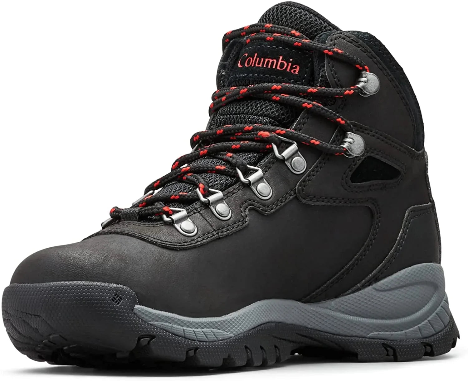 Boot Womens Wide Ridge 10 Columbia Black/Poppy Newton Red Plus