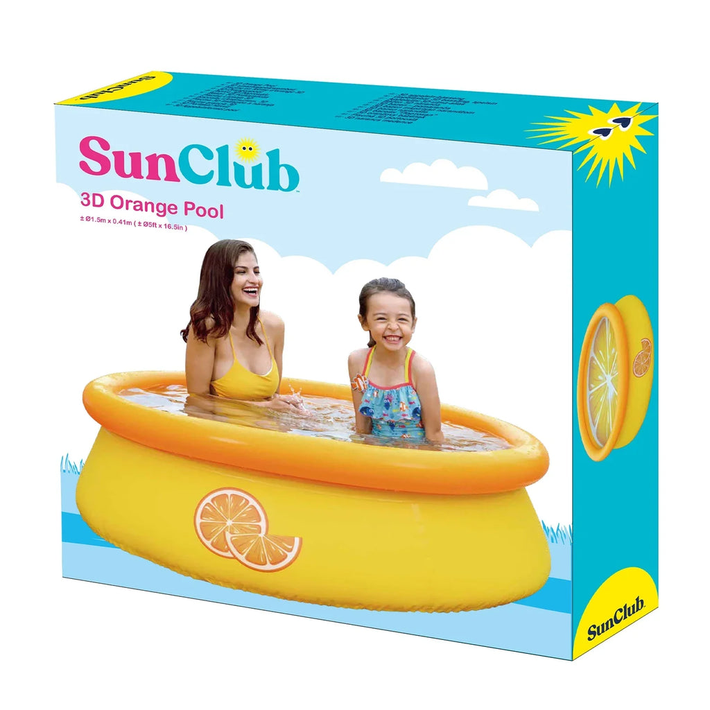 Prompt & Outdoor Inflatable JLeisure Set Orange (2 Pool Pack) Swimming