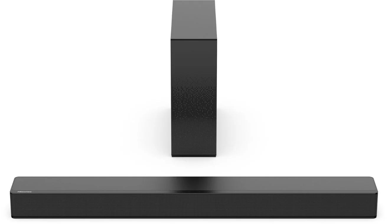 [Refurbished] Channel Black - with Subwoofer HS2100 Hisense Wireless 2.1 Restored Soundbar
