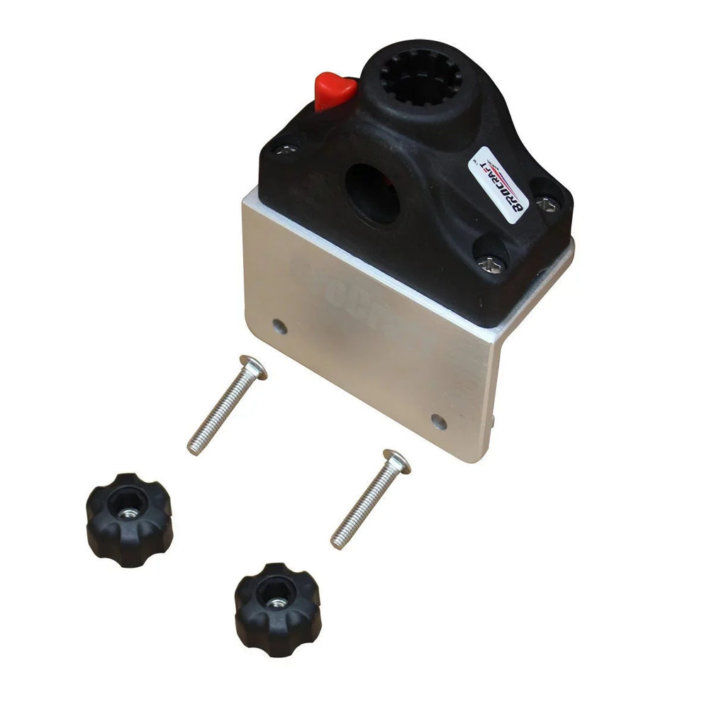 /90 Boat Track Sport Power Rod Lock for Versatrack System degree BroCraft Lund Holder Tracker