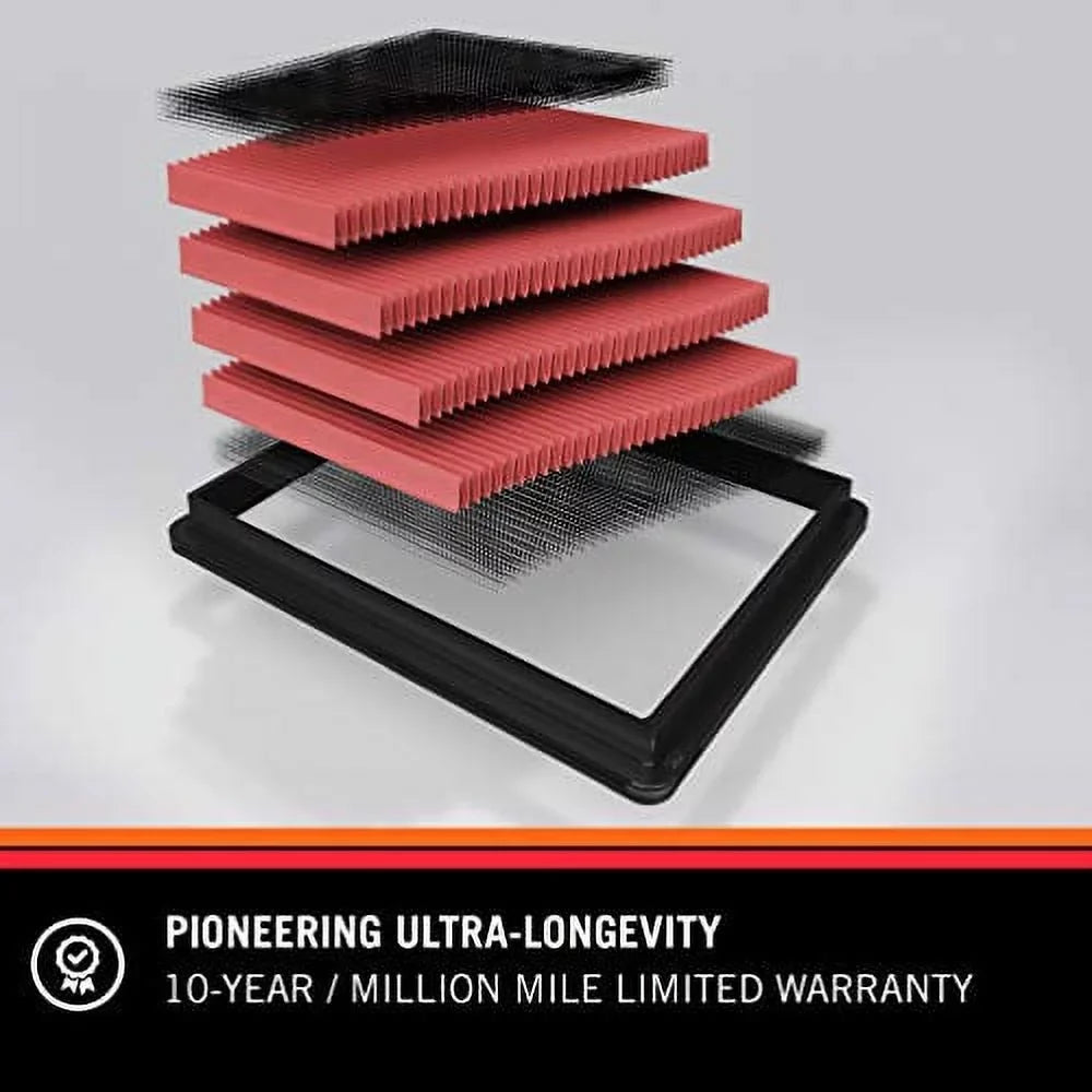 Washable, Engine Premium, Filter: Air Replacement Filter: Chrysler/Dodge High 300), K&N V6/V8 33-2460 2011-2019 Performance, (Charger, Challenger,