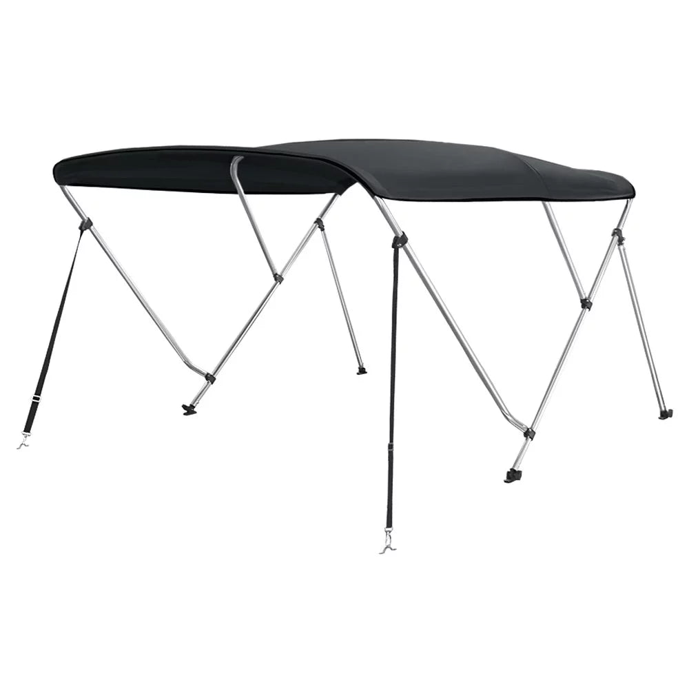 Bow Dye High BLACK Solution W - ft. Bimini 73" 3 Cover Boat x 6' 46" Top 78" L