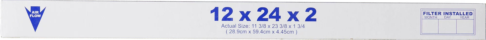 Pack Filters Pleated Furnace Carbon 12x24x2 Odor Merv 12 Pure 8 Reduction