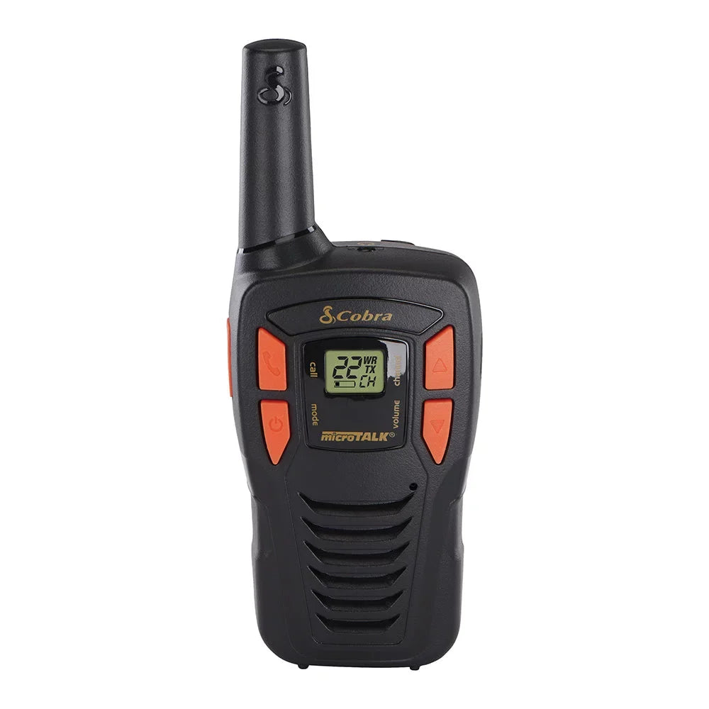 Channels, Adults for Two-Way ACXT145 Radio 22 Cobra 16-Mile Rechargeable, Lightweight, Talkies Long Range Set Compact - Walkie