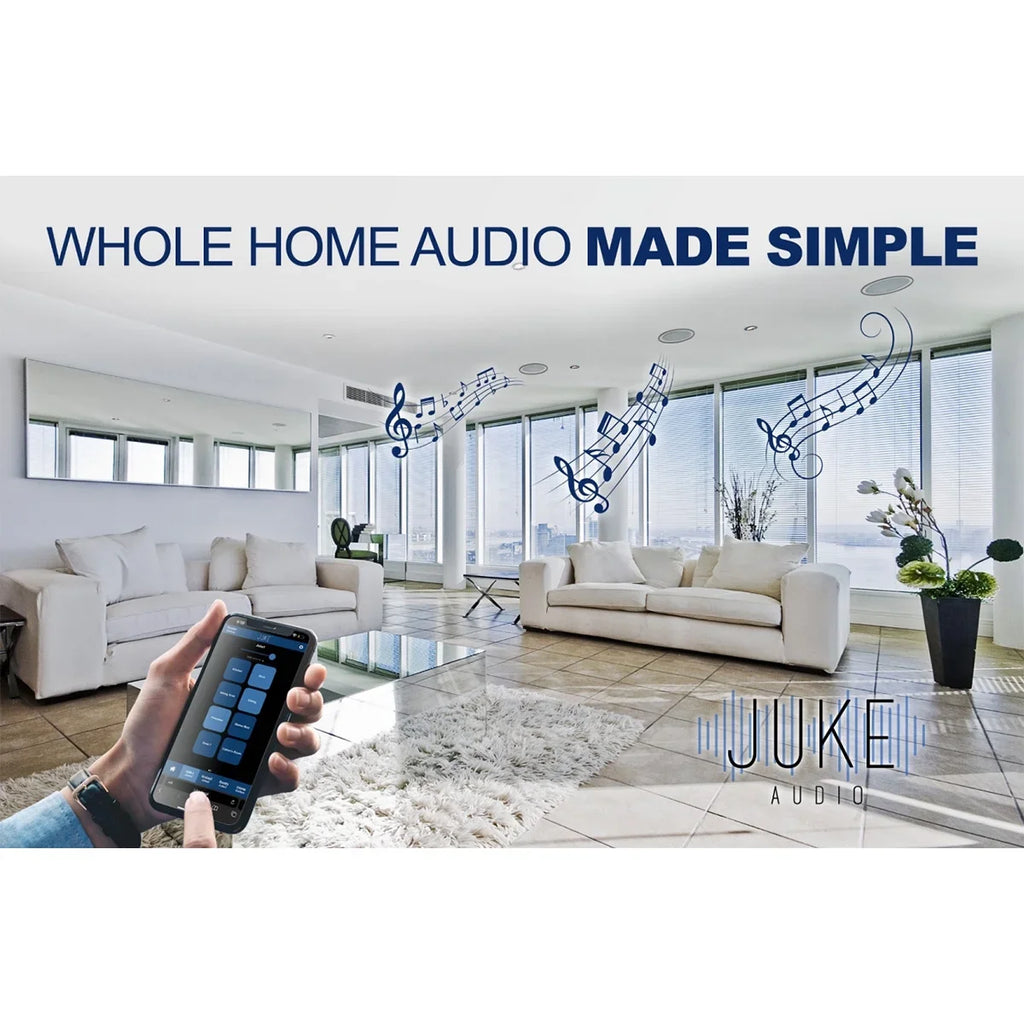 & Amplifier Connect, 8 Audio Juke-8 DLNA Airplay Multi-Room Spotify Juke Zone 2, with Audio
