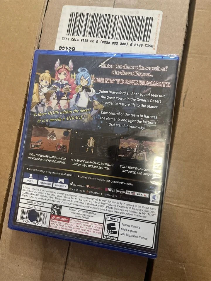 (PS4) Version Alchemist - US BRAND RARE Arc of NEW -