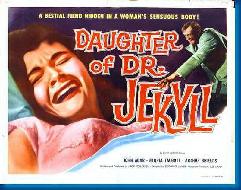 AB Jekyll Print Square Print Of on Metal Dr. 12x16 Adults Metal Posters Large Daughter 12x16 Movie