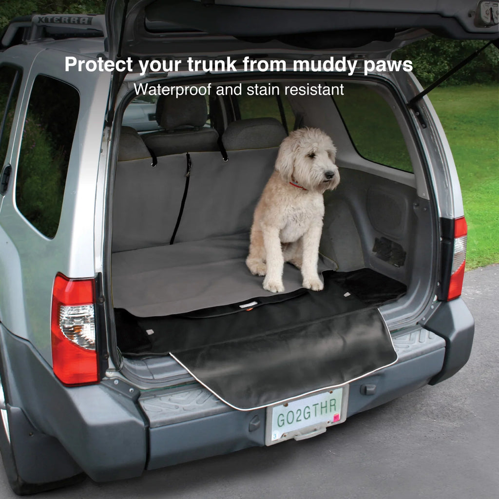 Liner, Resistant, for (Charcoal Cars, Cargo Storage Bumper Trunk Car Protection, Kurgo Flap Trucks Grey) Dogs, Extra Water Cargo Pet For Pockets, for Cover, SUV, Cape