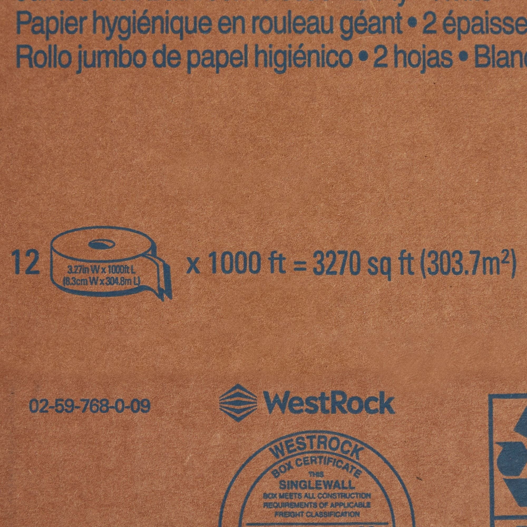 Essential Toilet (CS/12) Paper Scott Jumbo Roll