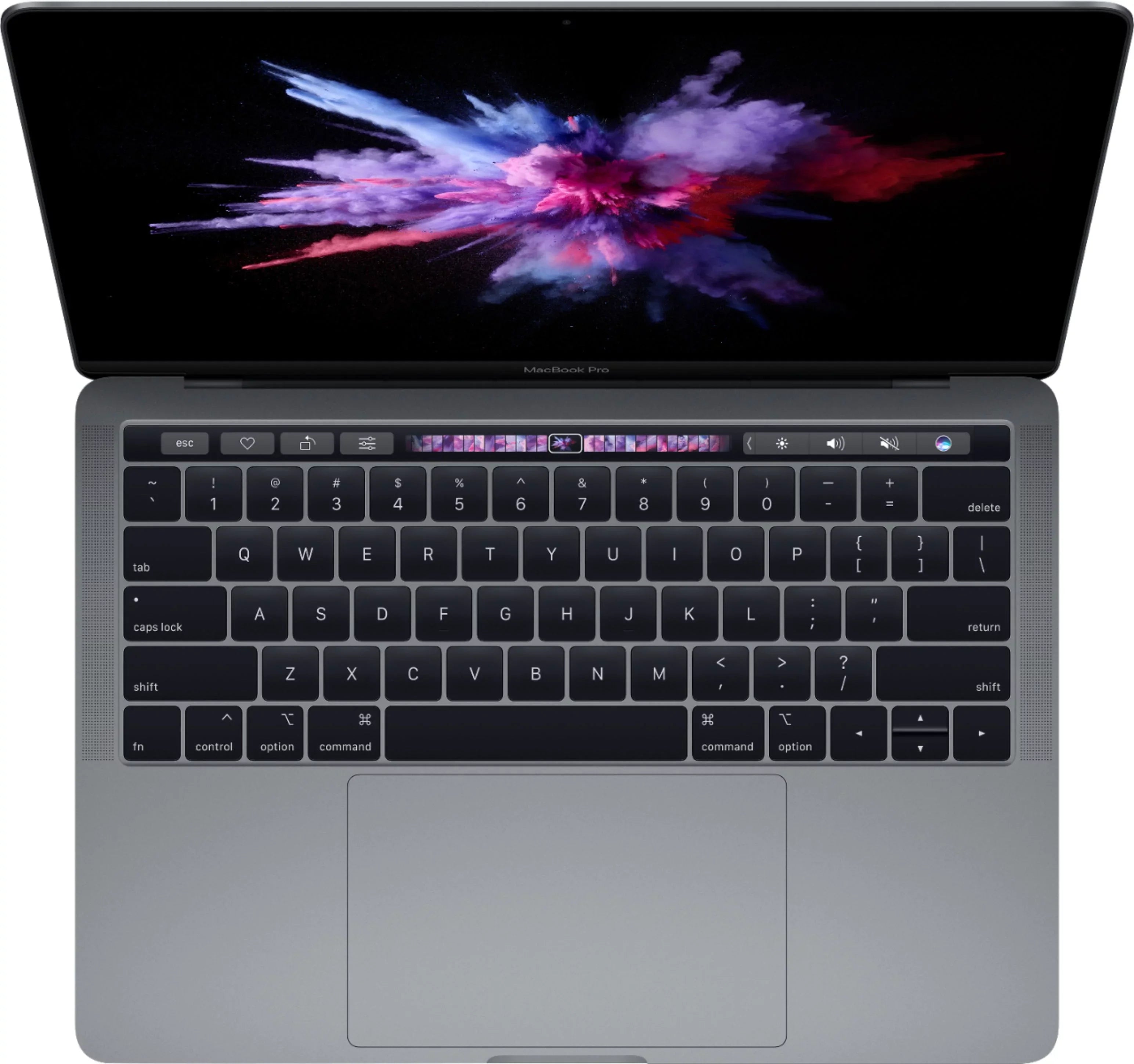 Gray Touch (2019) MacBook Bar Pro MUHN2LL/A Open 128GB Intel SSD Core Apple w/ i5 Space 13.3" Box -