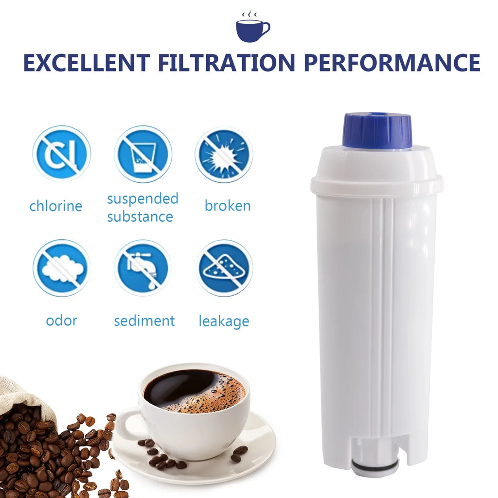 Coffee Filter C002 Maker Delonghi Coffee Filter Replacement Filter Accessory Replacement Compatible Filter Coffee Water Cartridge Tomshoo For Coffee Machine 4Pcs With Machine Dsl Maker