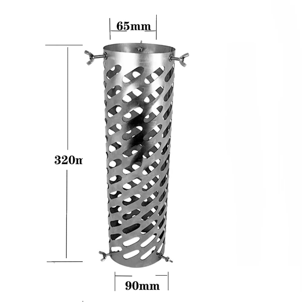 Heating Steel Chimney Firewood Tube, Stainless Tube and Stove Net Portable Tent moobody Stoves Accessory, Camping Chimney Camping Straight Bent for