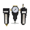WC1081HDAG-250 Pneumatics Lubricator Filter Combo Handle in Interstate USA. Regulator Made Bowl Integral Poly 1/2 Large Inch 'T'