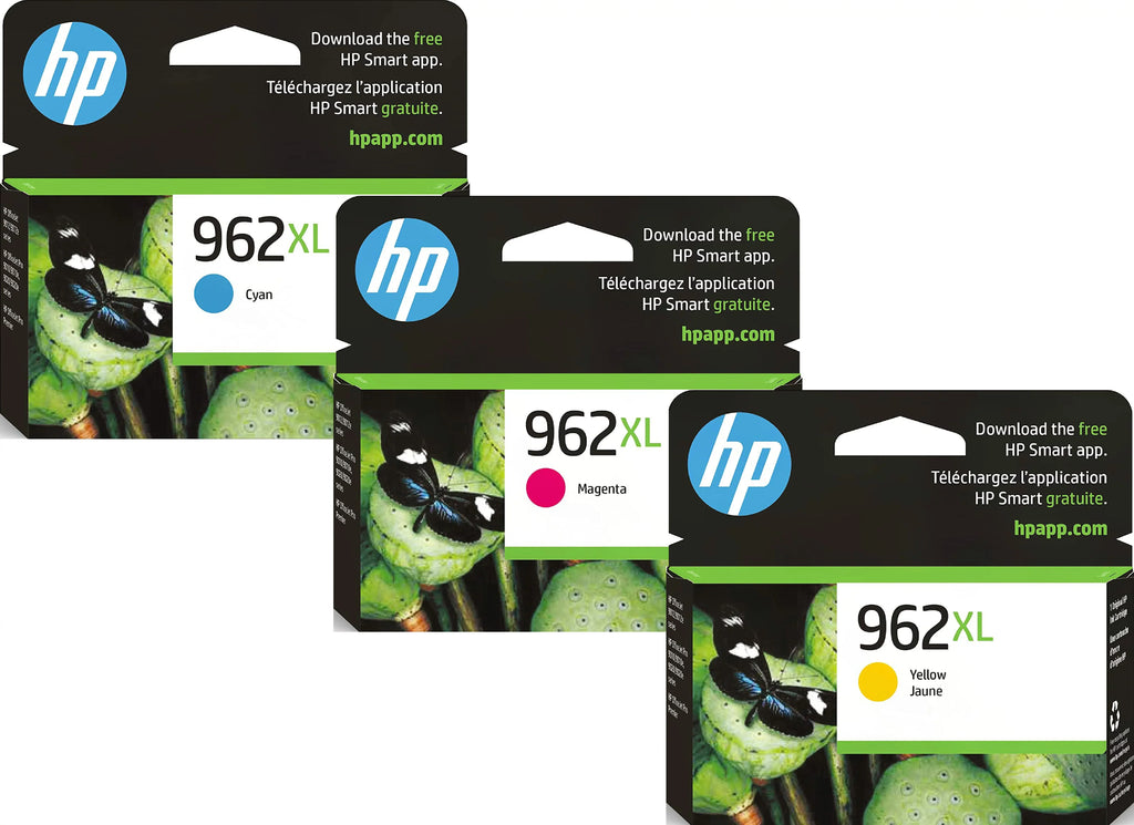 (962XL Combination Yellow) Cyan, each 962XL Original 1 Magenta, 3JA02AN) (3JA00AN, 962 3JA01AN, color color 962XL 962XL HP HP