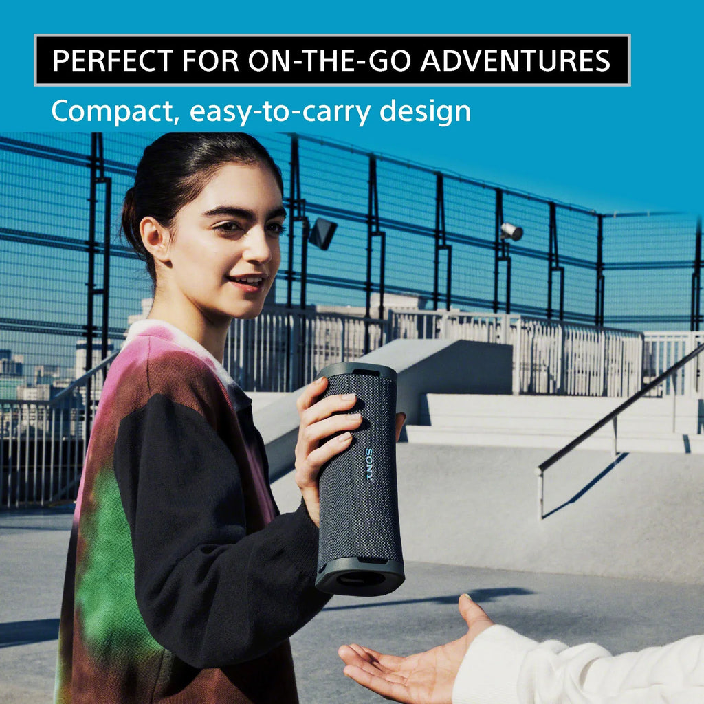 Ultra Bluetooth and Black Waterproof, 1 Rustproof - Shockproof ULT Speaker, FIELD Portable Dustproof, Compact Sony Wireless IP67
