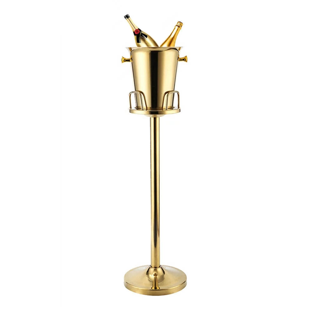 Titanium Holder for Hotel Bucket Bucket Bar Ice Champagne Party Home Vasque Bucket Gold Ice